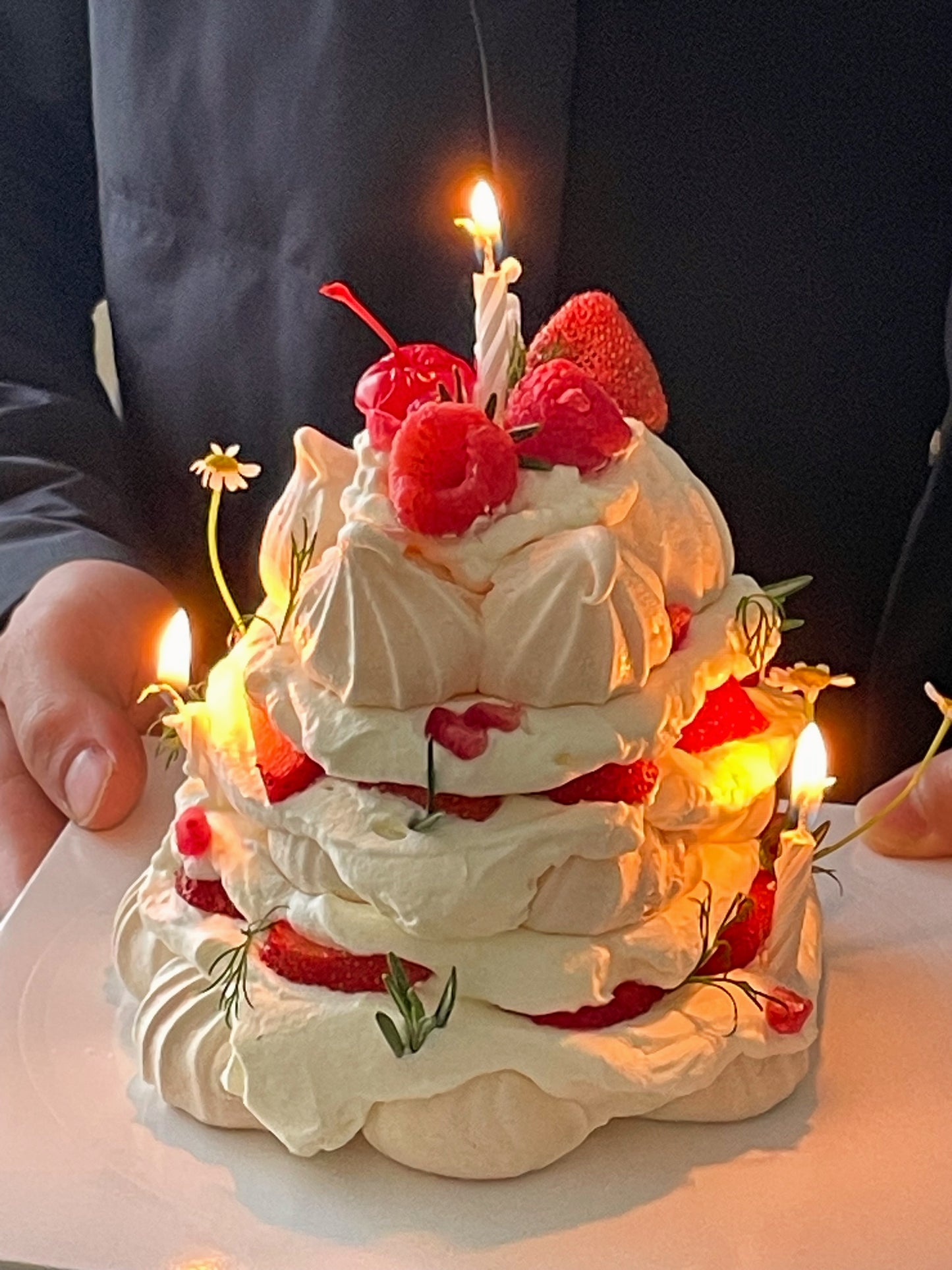 Strawberry Pavlova