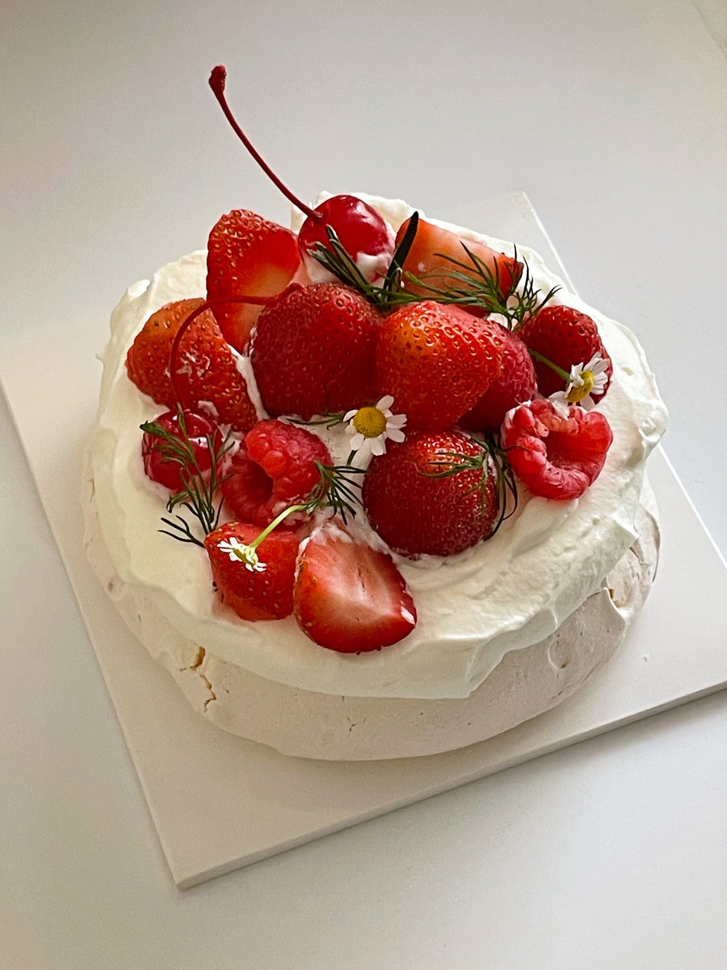 Strawberry Pavlova
