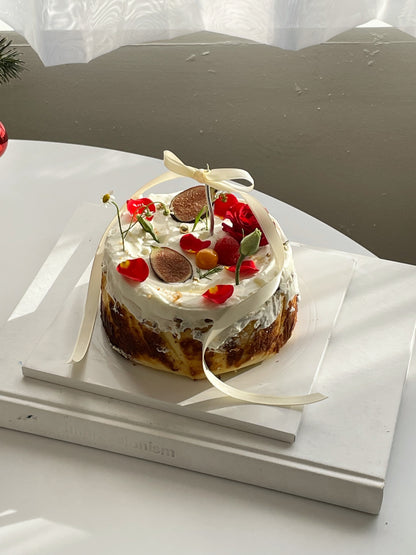 Merry Berry (Basque Cheesecake)