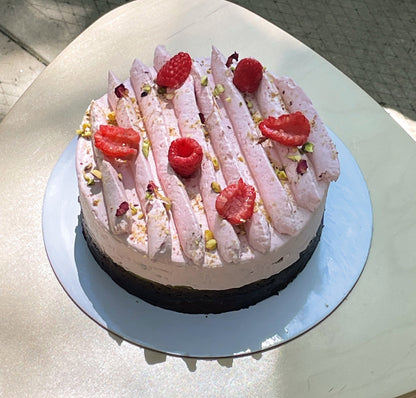 Pistachio Raspberry