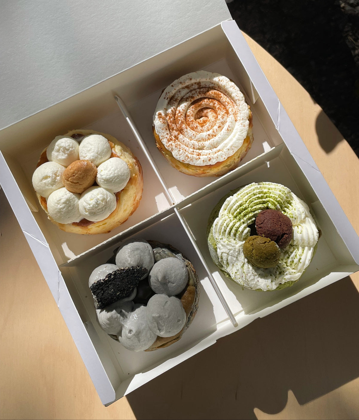 Mini Basque Cheesecake Box