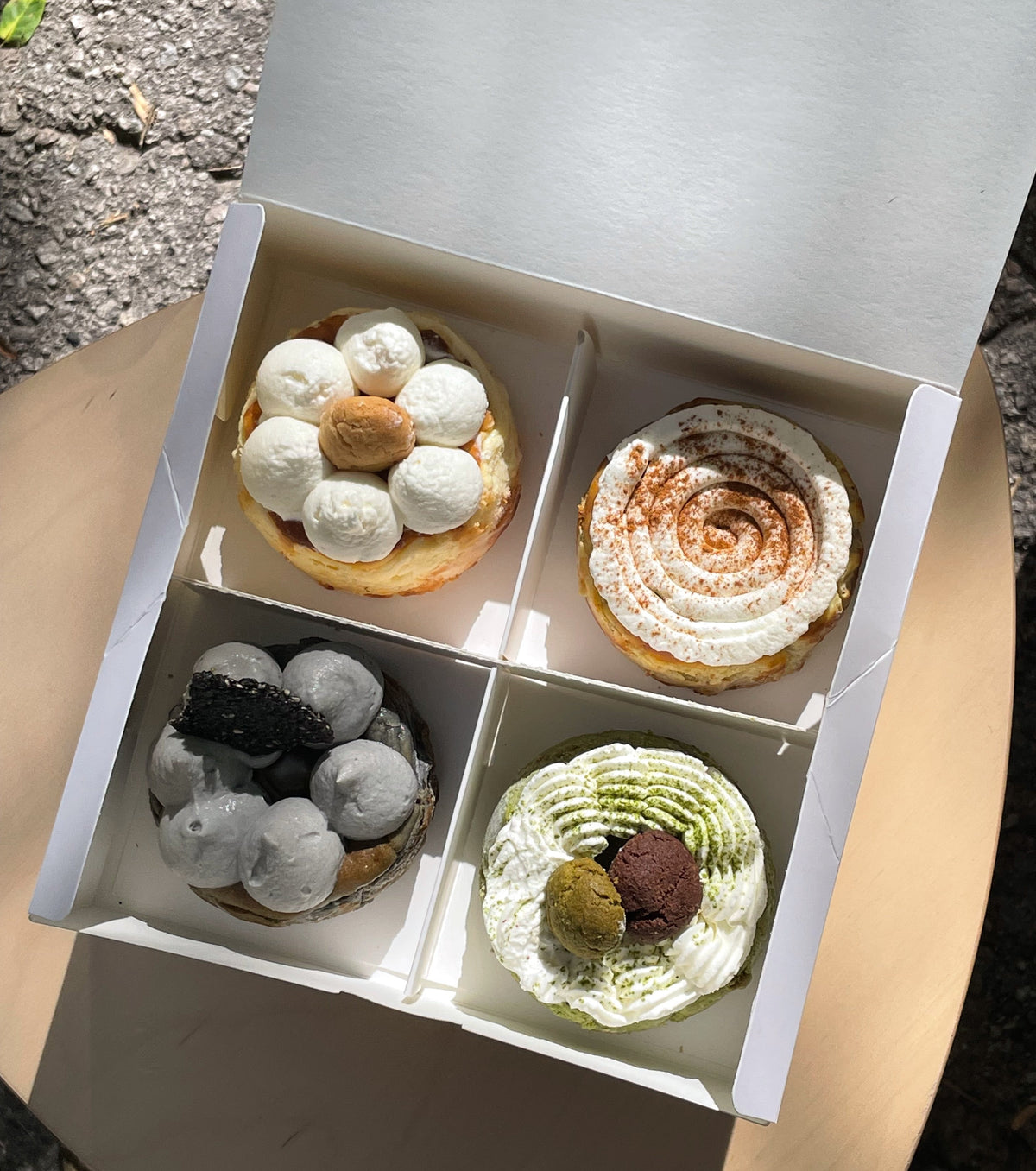 Mini Basque Cheesecake Box